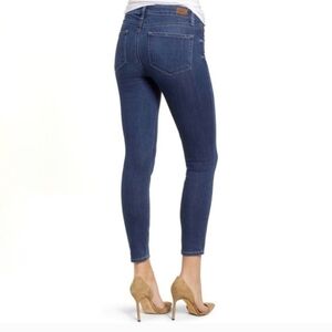 Paige Verdugo Crop Skinny Medium Wash Jeans
